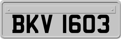 BKV1603