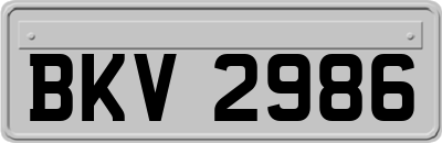 BKV2986