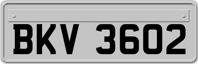 BKV3602