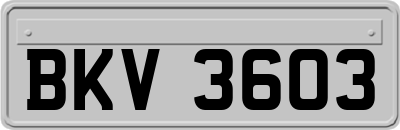 BKV3603