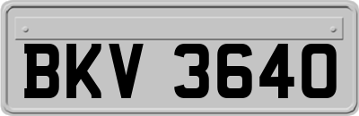 BKV3640