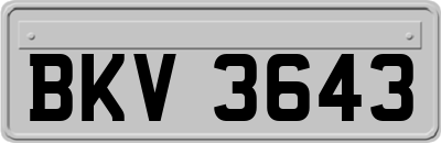 BKV3643