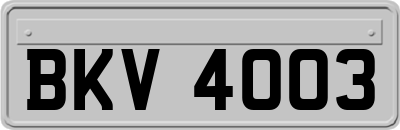 BKV4003