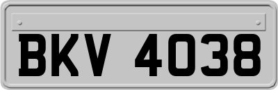 BKV4038