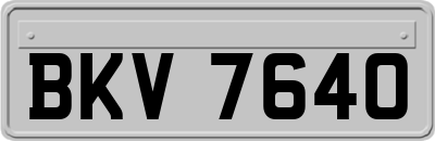 BKV7640