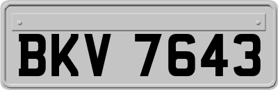 BKV7643