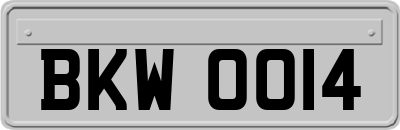BKW0014