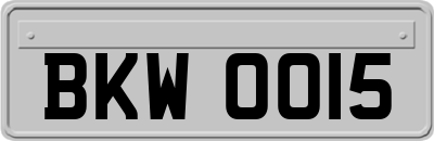 BKW0015