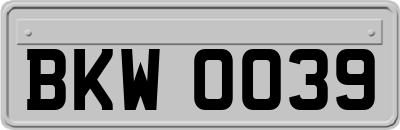 BKW0039