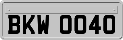 BKW0040