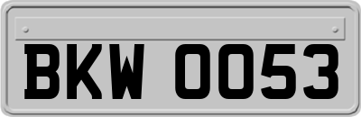 BKW0053