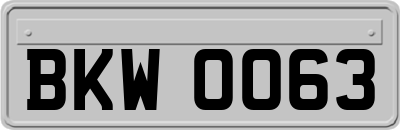BKW0063