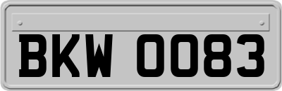 BKW0083