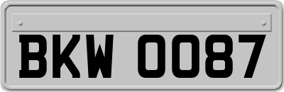 BKW0087