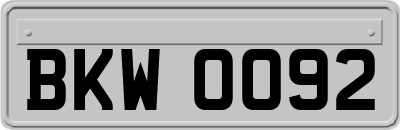 BKW0092