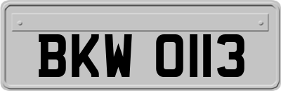 BKW0113