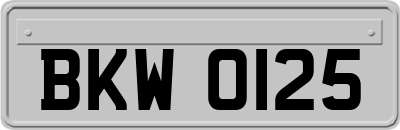 BKW0125