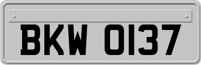BKW0137