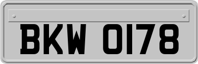 BKW0178