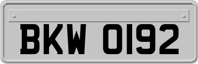 BKW0192