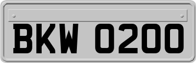 BKW0200