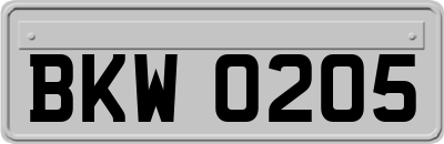 BKW0205