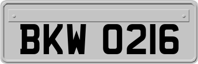 BKW0216