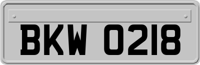 BKW0218