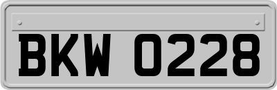 BKW0228