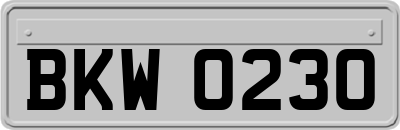BKW0230