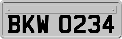 BKW0234