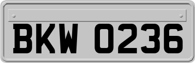 BKW0236