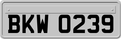 BKW0239