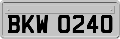 BKW0240