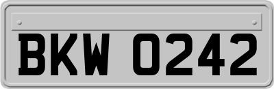 BKW0242