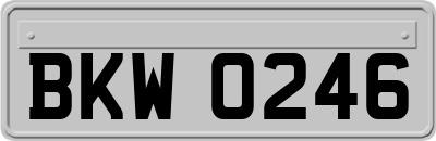 BKW0246