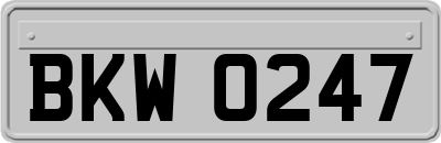 BKW0247