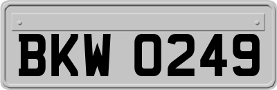 BKW0249