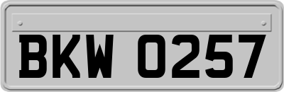 BKW0257