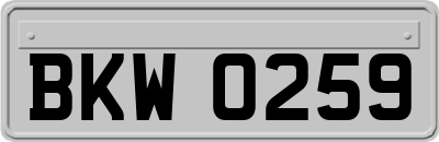 BKW0259