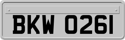 BKW0261