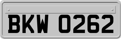 BKW0262