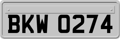BKW0274