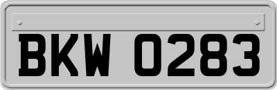 BKW0283