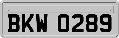 BKW0289