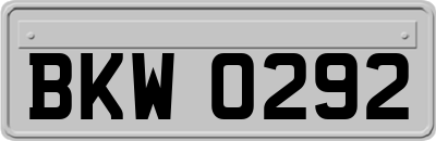 BKW0292