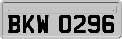 BKW0296