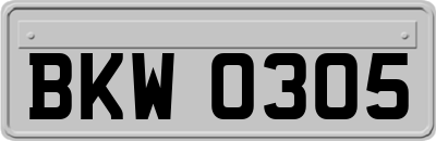 BKW0305