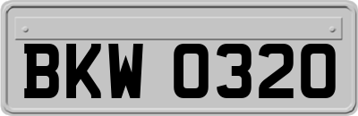 BKW0320