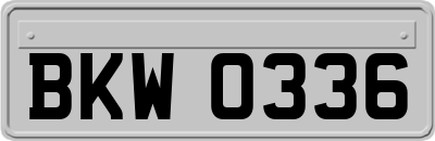 BKW0336
